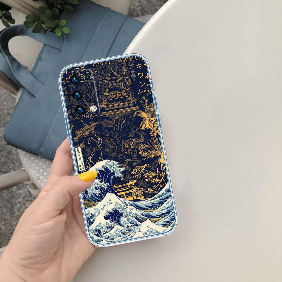 QT21 Great Wave Off Kanagawa New High-End Phone Case for Moto Edge 20 30 S30 40 50 Fusion Plus Pro Lite Neo Ultra G Stylus Play