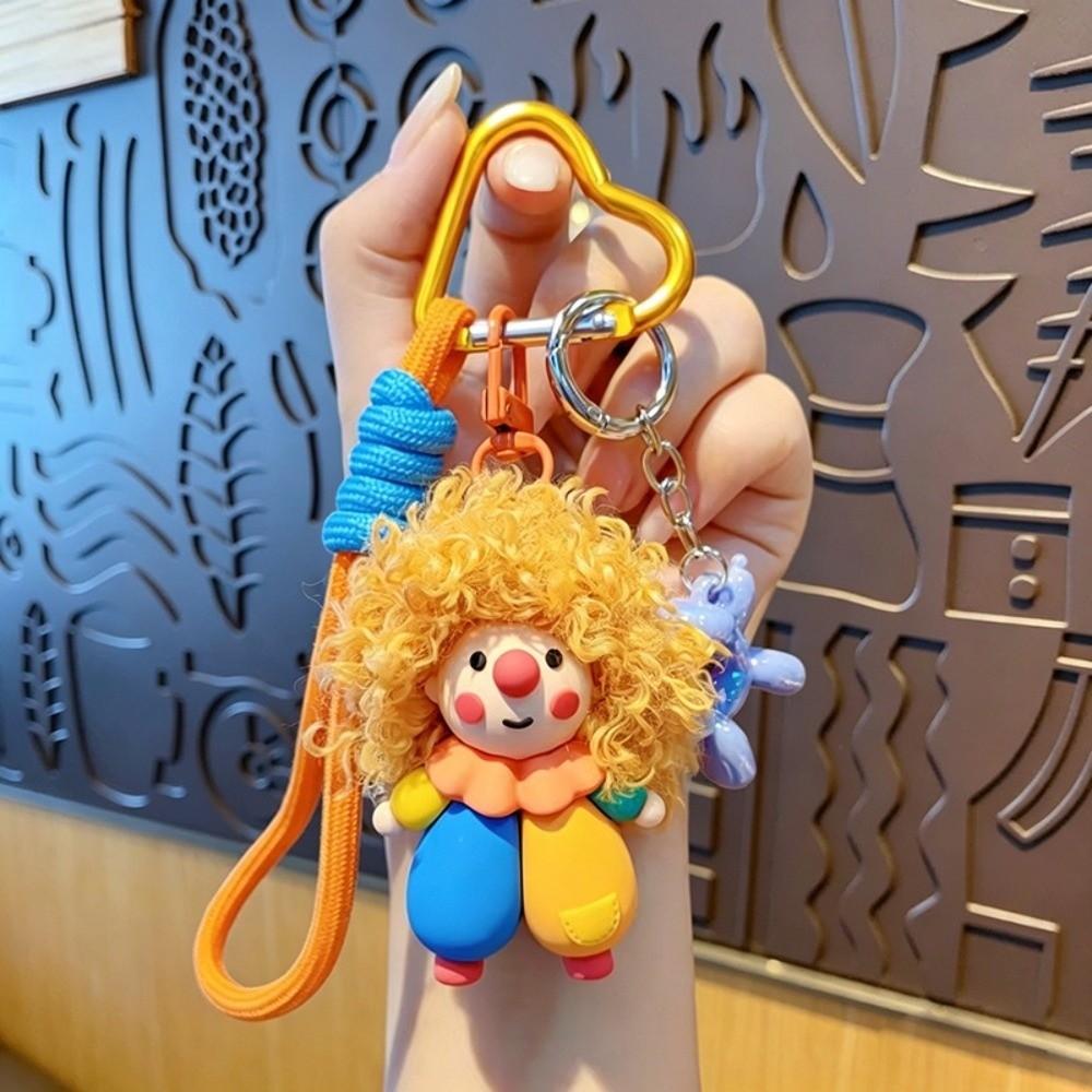 Shaggy Doll Keychain Fluffy Figure Pendant Fashion Plush Keychain For Women
