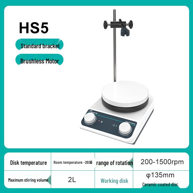 Digital Magnetic Stirrer with Temperature Control and Heating Platform