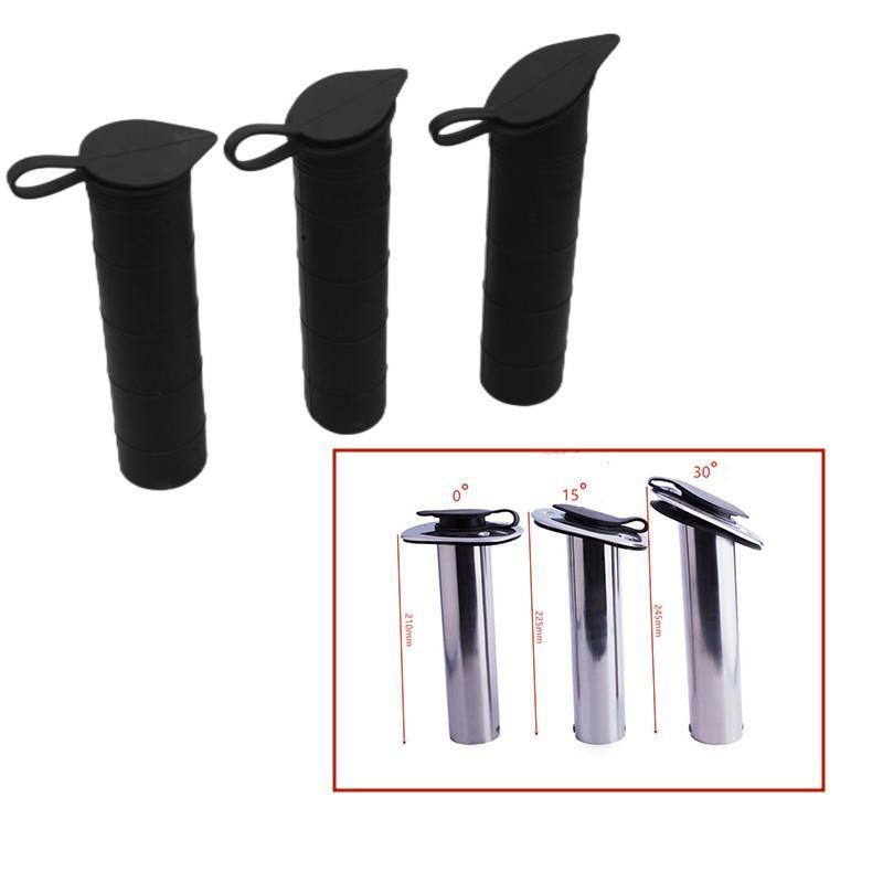 0 Degrees 15 Degrees 30 Degrees Fishing Rod Seat Plastic Inner Pipe Rod Frame Lining Pipe Marine Yacht Accessories