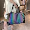 Large Capacity Portable Travel Bag Women's Sports Fitness Bag Colorful Yoga Bag