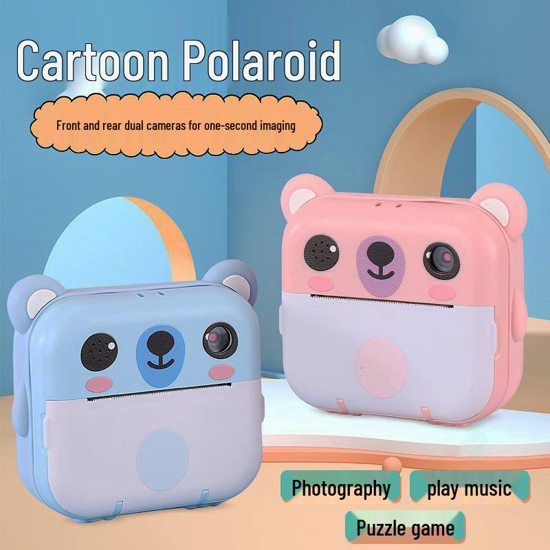 Dual-Lens HD Instant Print Camera for Students
