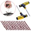 Tubeless Tire Repair Kit with 15 Strip Fit for SUV Roadside Automotive Trucks