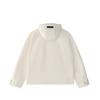 Fila Fusion Casual Loose Hooded Jacket Women Jackets Cloud-White T11W445701FWT