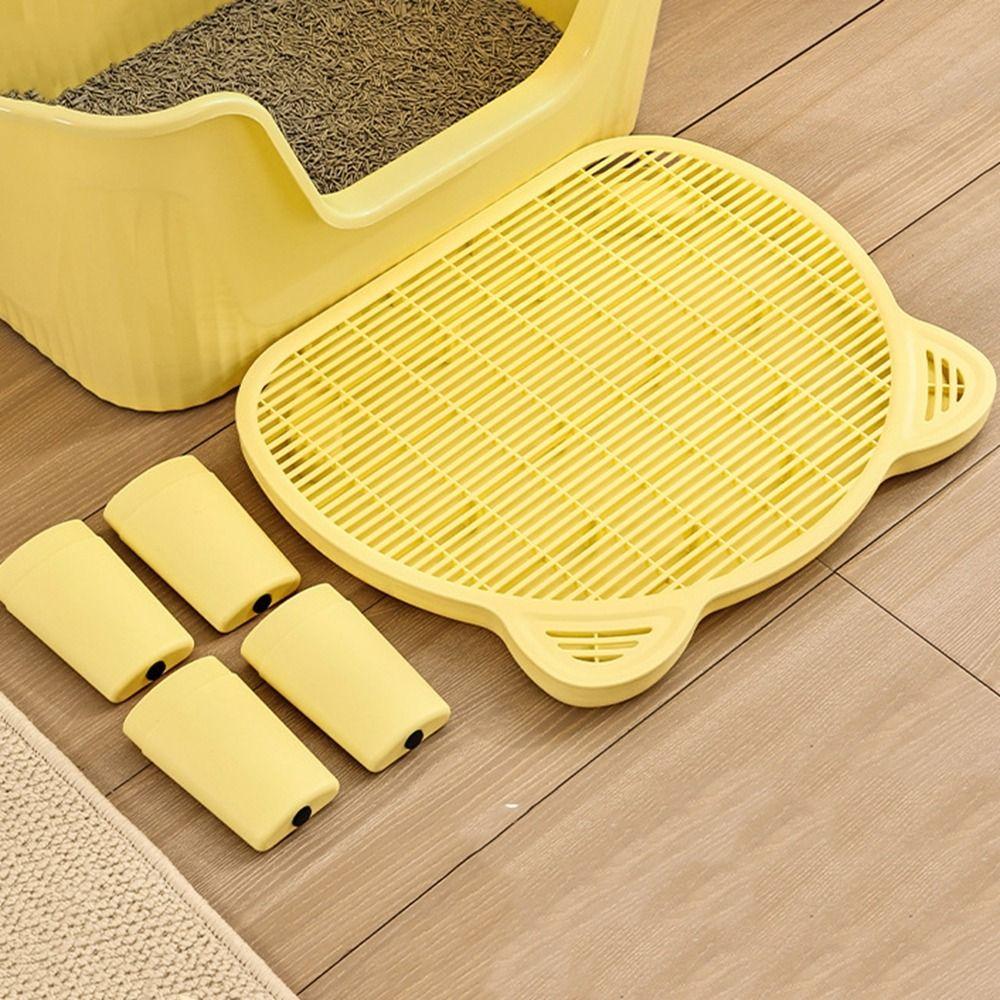 Anti-take-out Cat Litter Ramp Anti-splash Cat Litter Box Mats Practical Litter Filter Mat  Lavatory