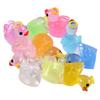 DIY Luminous Yellow Duck Resin Ornaments - Multi-color Accessories for Micro Landscape