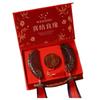 Elegant Sandalwood Comb Gift Set for Bride and Groom - Perfect for Engagement or Wedding