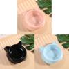 Cute Cat-shaped Pet Bowl Round Dog And Cat Feeding Bowl With Leak-proof And Anti-tipping Features Perfect For Pet Food And Water