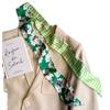 1116 Summer long silk scarf women's thin and narrow French headband Korean version versatile scarf with shirt ribbon double-sided bag