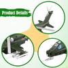 1:52 Helicopter Model Toy Aircraft Children Aviation Gift with Display Stand