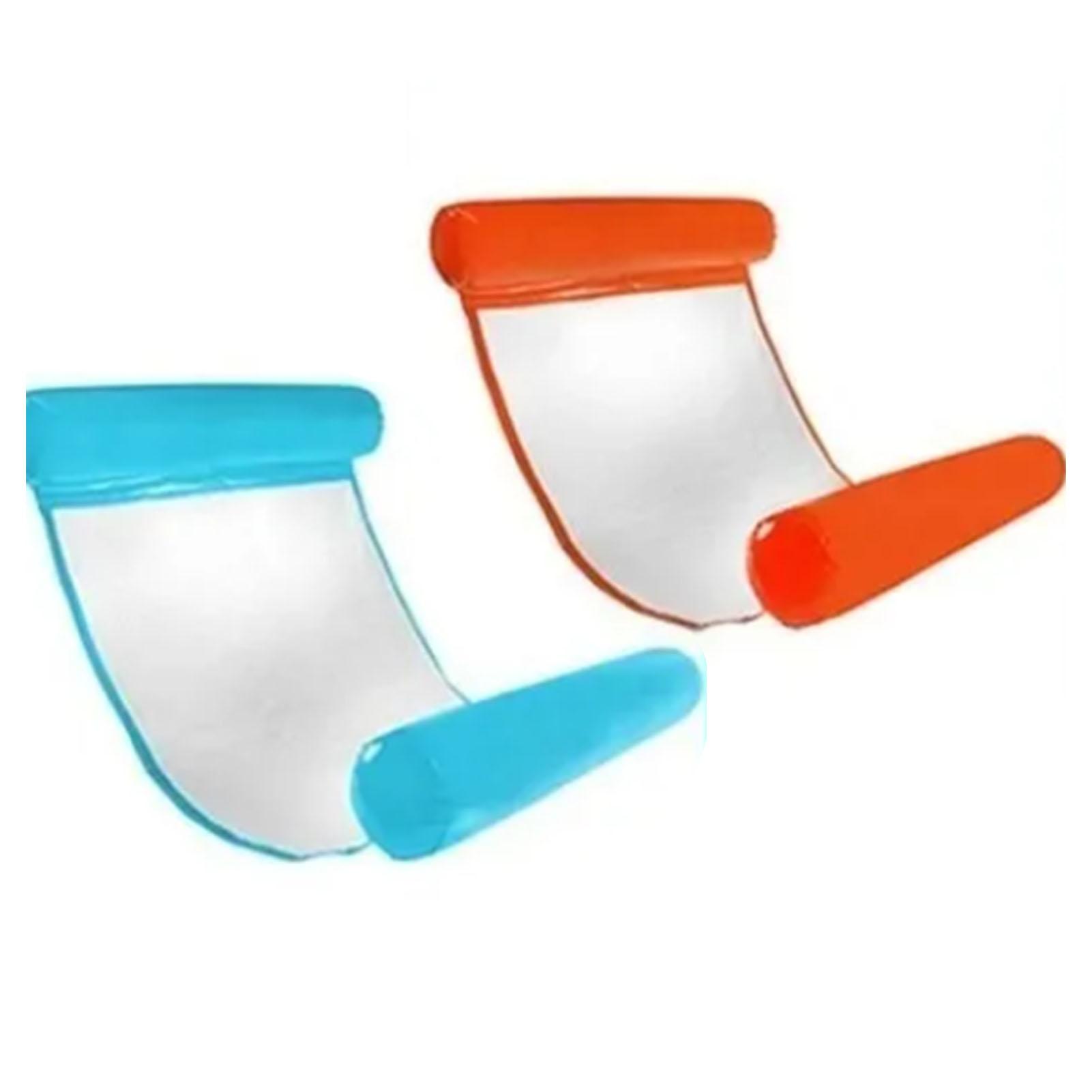 

2шт надувной бассейн поплавок гамак складной бассейн поплавок шезлонг удобный для плавания плавающий вода