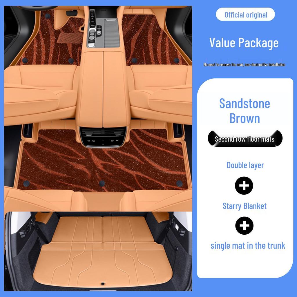 Lynk & Co 09 Umweltfreundliche Lederauslegermatten - Rundumschutz für den Innenraum