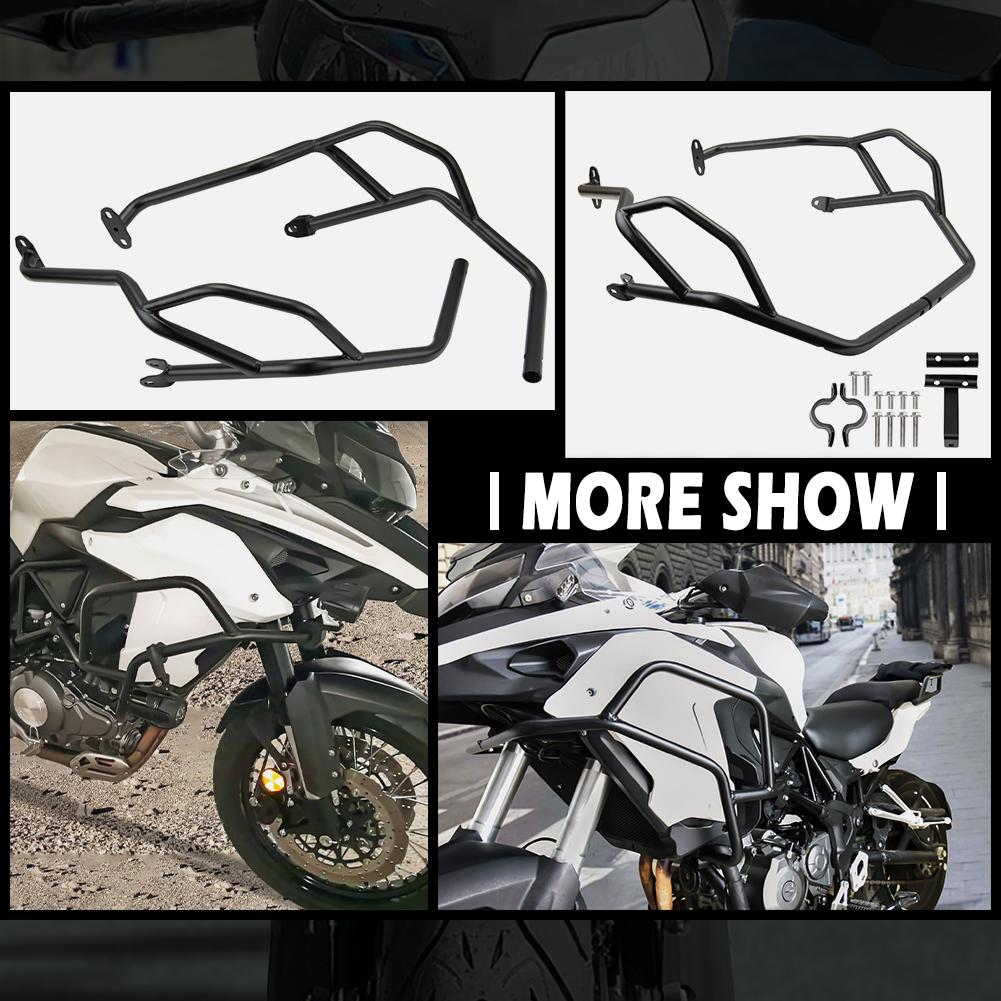 WOLFLINE for TRK502X Upper Engine Bumper for Benelli Bi500GS Upper Crash Bar Engine Guard for Benelli TRK502X Bi500GS 2021-2024