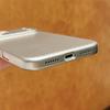 For iPhone 17 Pro Max PC Phone Case Corrugated Textured Protective Back Cover