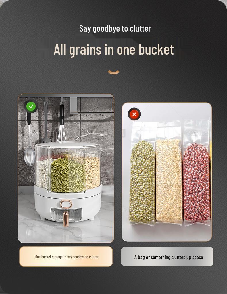 Premium Insect-Proof Moisture-Proof Rice and Cereal Storage Container