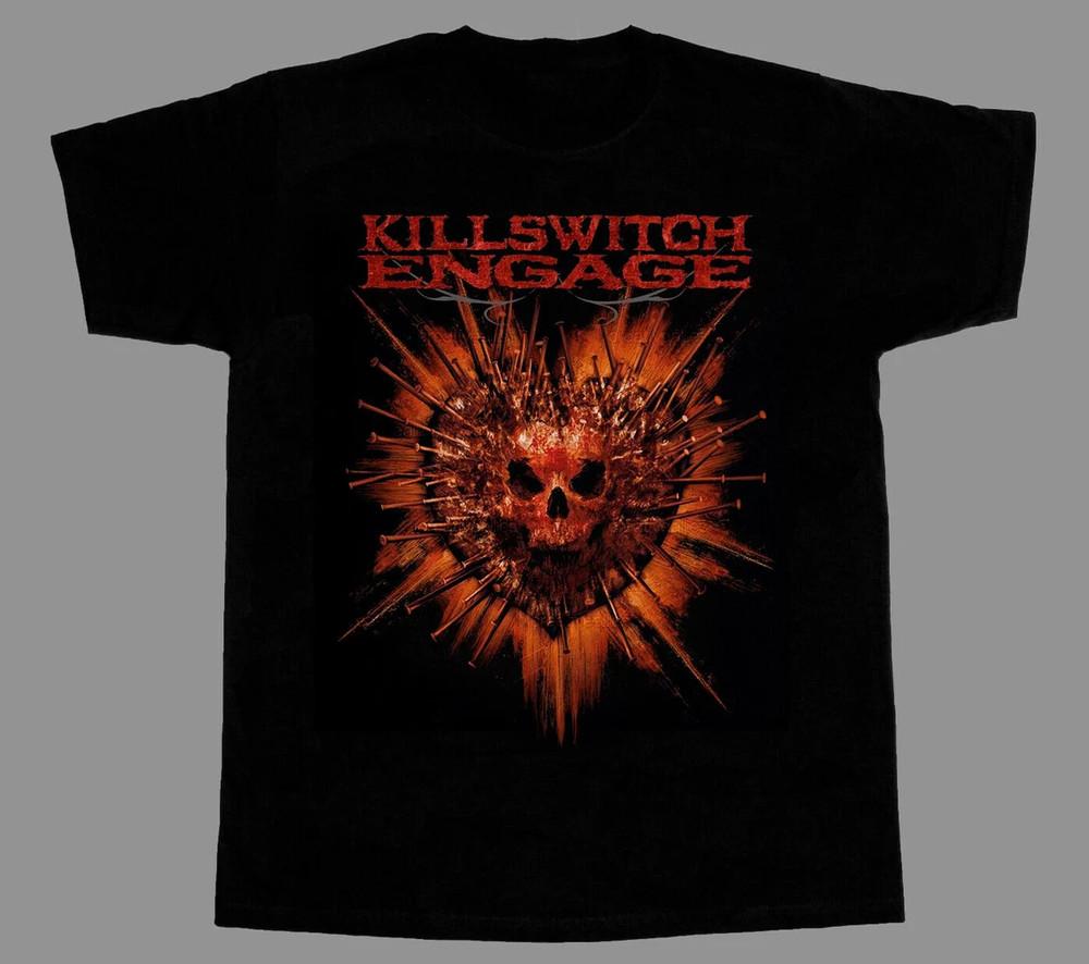 Vtg Killswitch Engage Album Heavy Cotton Black S-5XL Men Women Shirt TR332 Unisex T-Shirt XXXXL