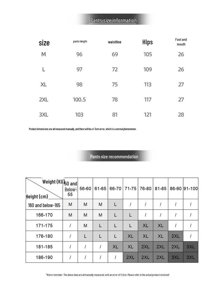 JEANSWEST LIFE Men's Fleece-Lined Jogger Pants