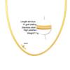 Layered Gold Plated Necklaces Non Tarnish, Herringbone/snake/rope/figaro Link Chain for Women, Waterproof Choker Necklace