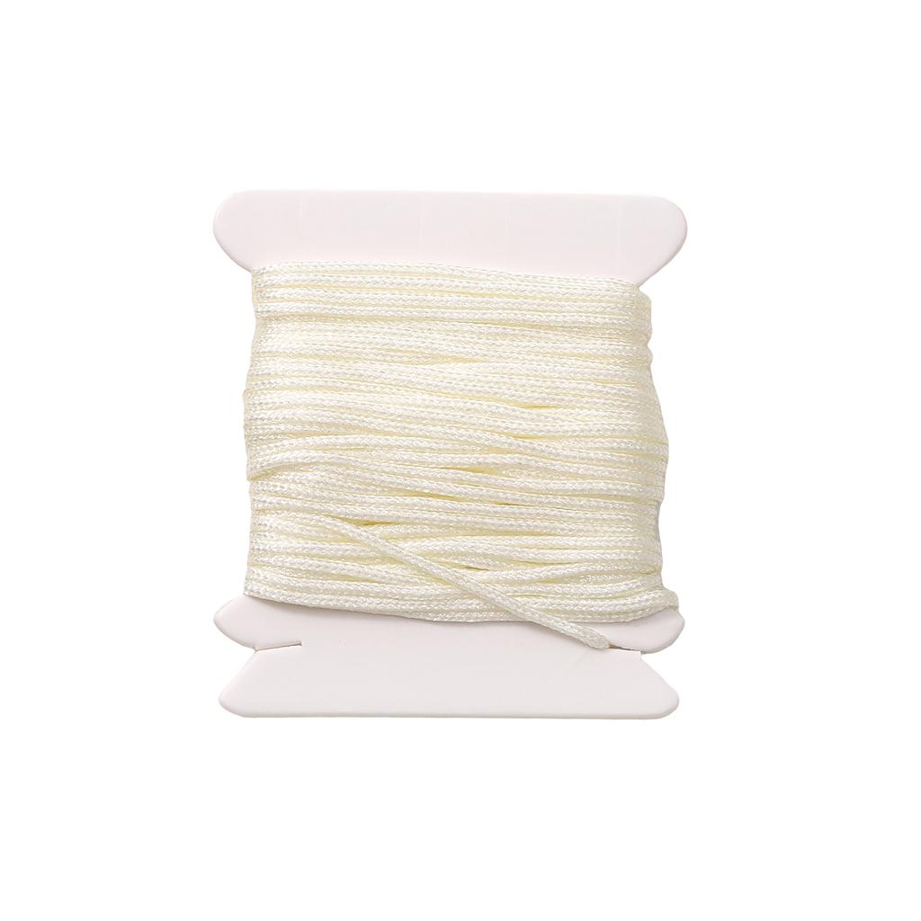 5-50m/lot 0.8mm Cotton Cord Nylon Cord Thread String DIY Beading Braided Bracelet Jewelry Making