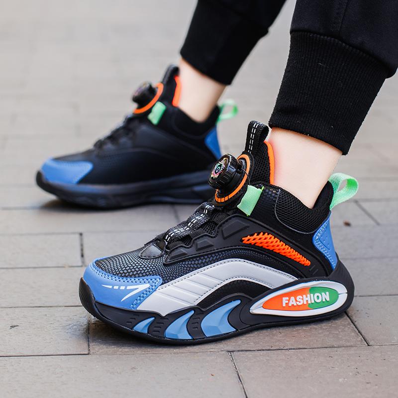 Fall/ Spring Girls Shoes Kid's Sneakers Boys' Outdoor Running Leisure Sneakers Spring Lightweight Gym Shoes Children Shoes Girls