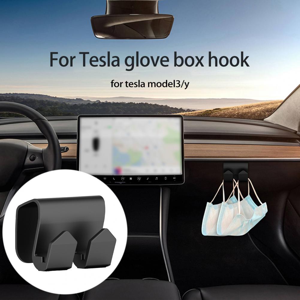 

Storage Hanging Accessories Car Interior Accessories Anti Swinging Interior Hook Bag Front Trunk Storage Hook Organizer for Mode чёрный