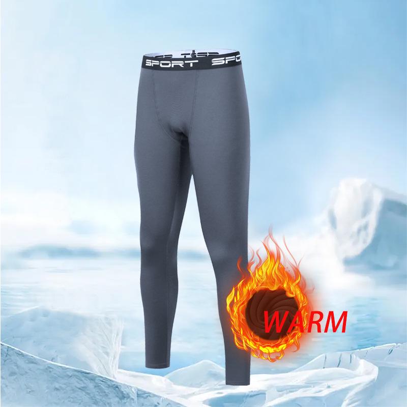 

Men s Quick-Drying Warm Base Layer Set for Autumn/Winter - Ideal for Mountaineering, Hiking, and Running Triple Extra Large
