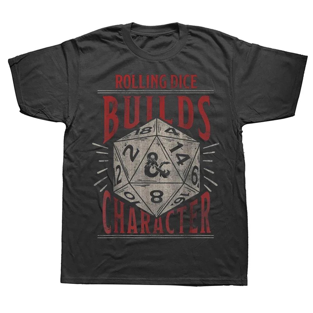 New Dungeon and Dragon Graphic Summer Print Shirt I Have A Plan D20DnD Printed T-shirt Men Women Short Sleeve High StreetT-shirt