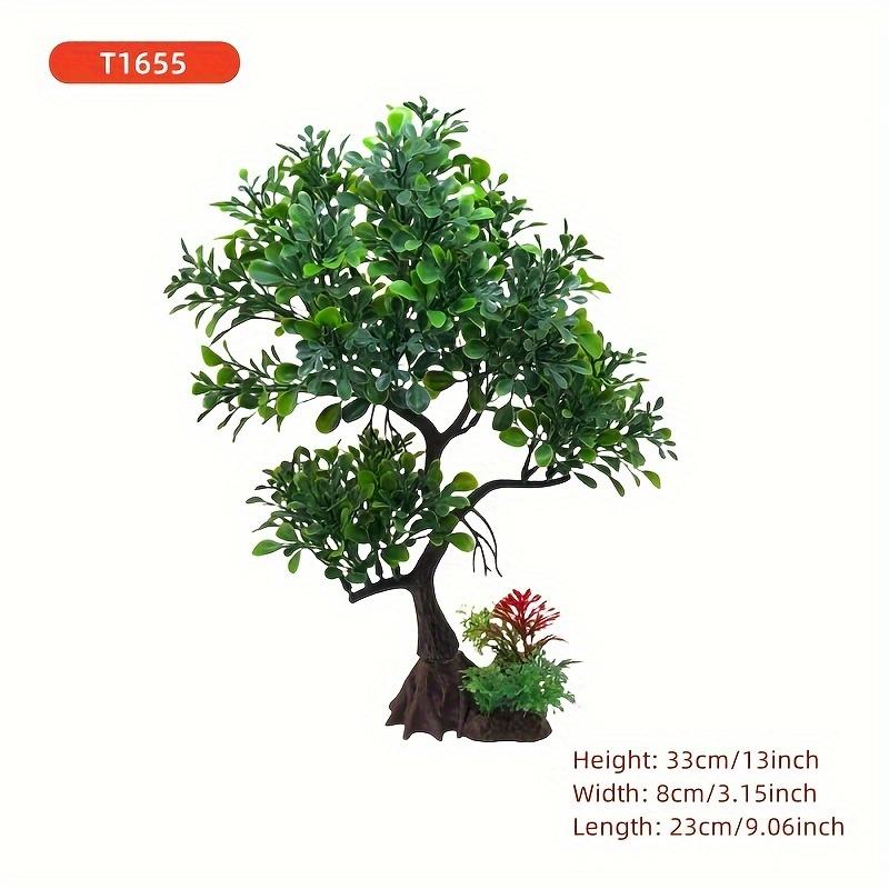 Simulation Water Glass Fish Tank Landscaping Decoration Imitation Water Plant Tree Aquarium Ornament DIY Fish Tank Decor Bigsize