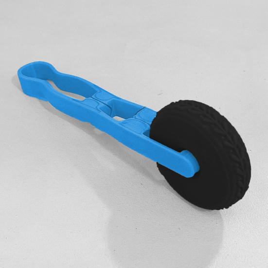 Clay Pattern Roller Pottery Tool Textured Clay Art Roller with Handle Clay Texture Tool for Clay Pottery DIY Projects