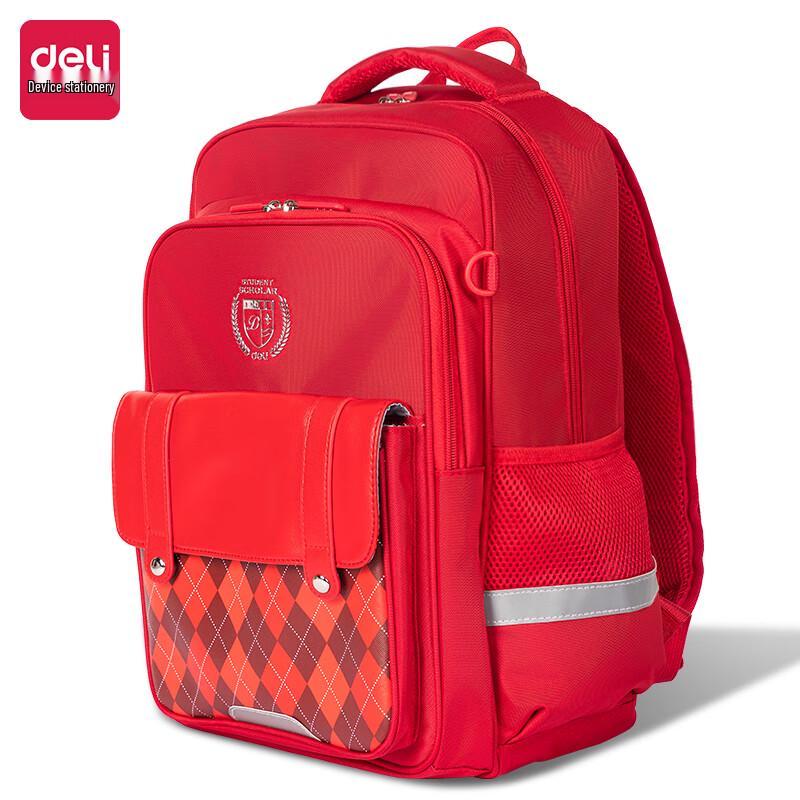 Deli BB134 Classic Academy Plaid Backpack