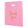 10/20/30PCS Pink Thank You Handbag Birthday Wedding Party Thanksgiving Christmas Gift Snack Shopping Product Packaging Bag