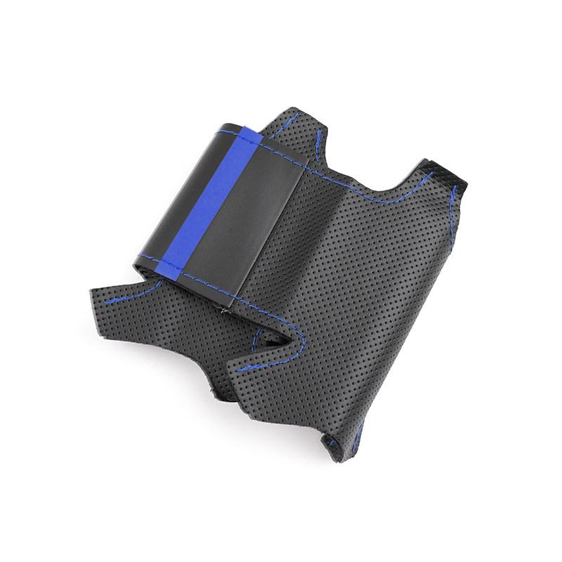 Car For Mercedes Benz E-Class W210 CLK-Class W208 C208 G-Class W463 1999-2003 Microfiber Leather Steering Wheel Cover Trim