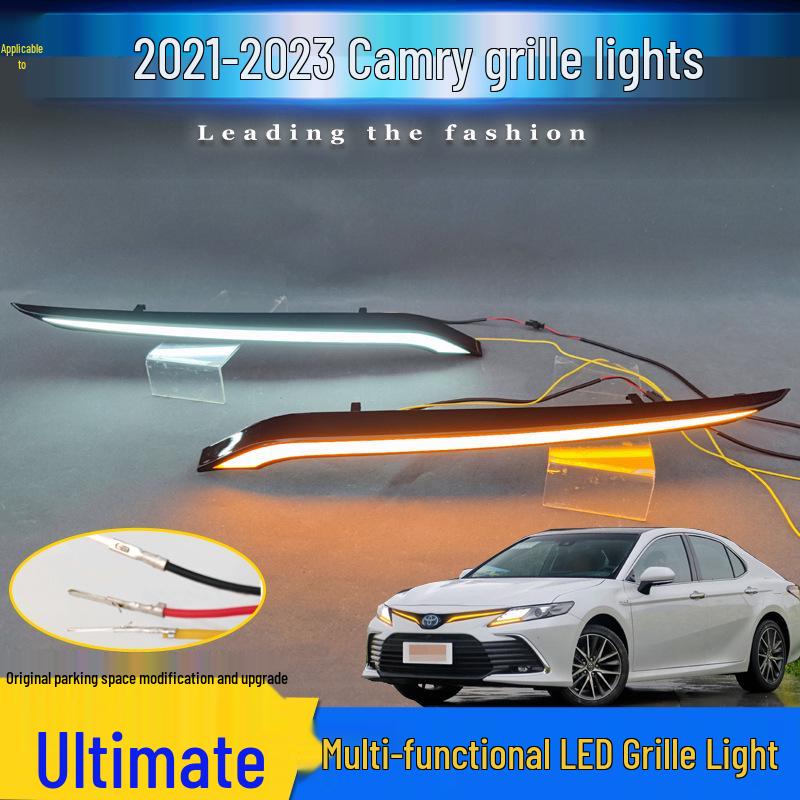 2021-2023 Toyota Camry Luxury/Flagship Grille Lights Upgrade.