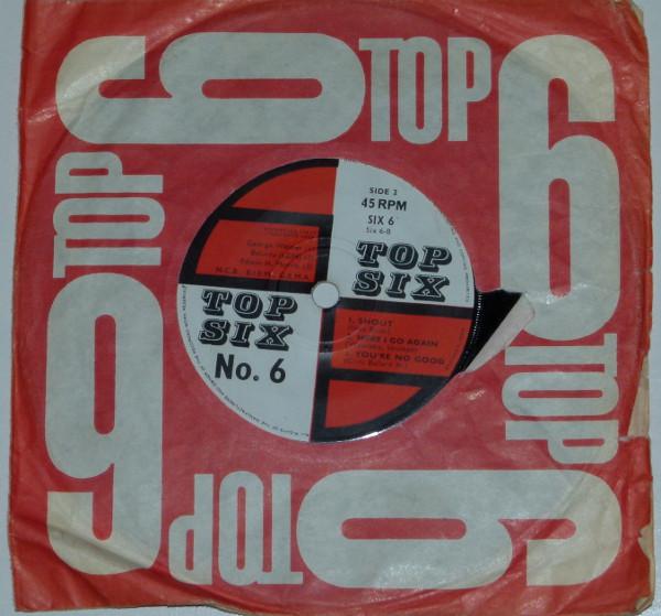 7inch Record UNKNOWN ARTIST - Top Six No. 6 SIX6 Top Six 1964 UK Rock Used