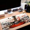 1PC Custom Name Electric Guitar Artwork Mouse Pad, Keyboard and Mouse Desk Pad, for Computer Notebook  Birthday Gift For Any Room Or Office