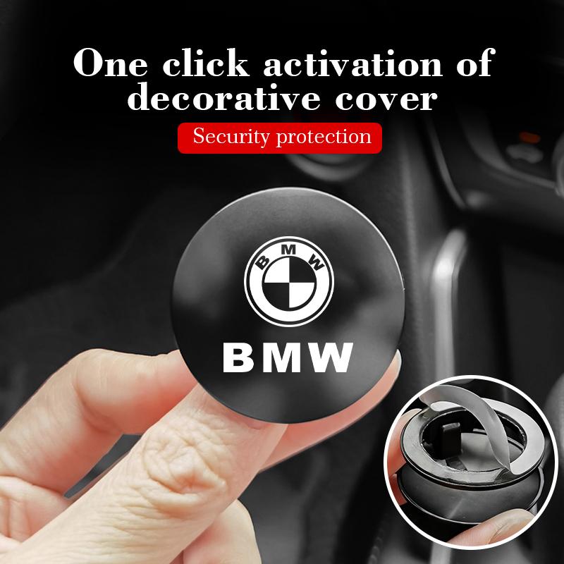 Auto Ein-Klick-Start Motor Zündschalter Knopf Schutzabdeckung Für BMW M Performance E36 E46 E60 E90 E91 E92 E93 F30 F20
