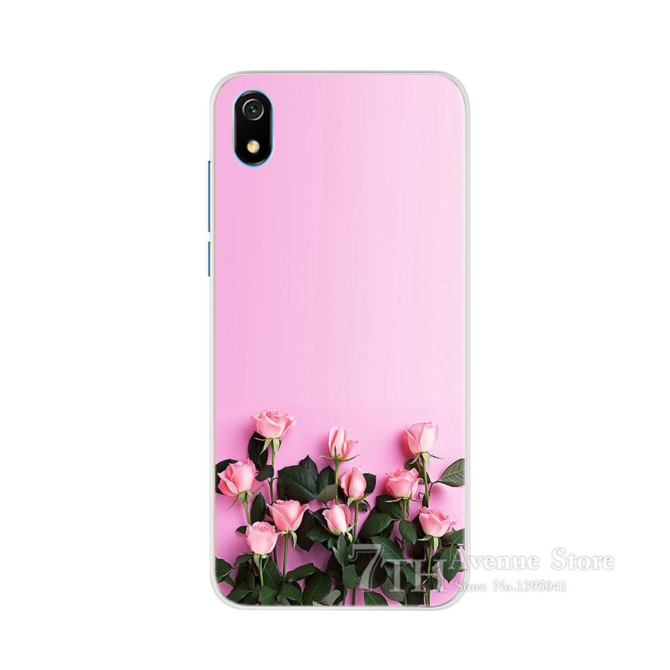 Soft TPU Case For Huawei Y5 2019 Cartoon Silicone Back Cover Phone Case For Huawei Y5 2019 Y 5 Y52019 AMN-LX9 Cover Capa Rose