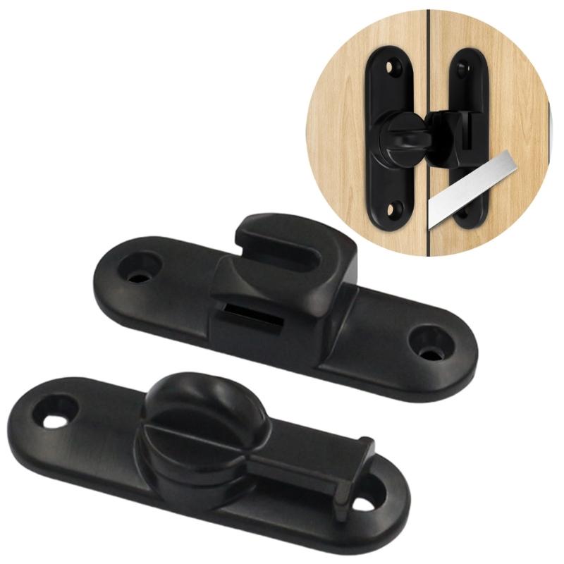Heavy Duty Slide Bolts Metal Locking Latches Stable Slide Bolts Sliding Door Lock Quick Installs for Indoor Outdoor Use