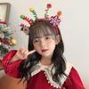 Merry Chritmas Christmas Headband Xmas Antler Hair Hoop Decoration Santa Claus Hair Hoop  Children