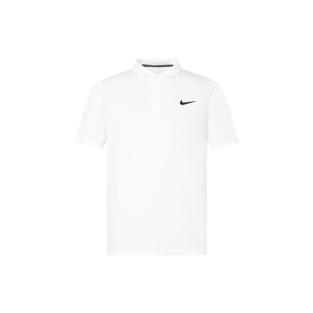 Nike Court Dri-FIT Team Tennis Casual Sport Short-Sleeve Polo Shirt Men Tops White 939138-100
