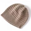 Chic Women's Winter Knit Hat with Ear Protection - Trendy, Versatile, Slouchy British Style Cashmere Hat
