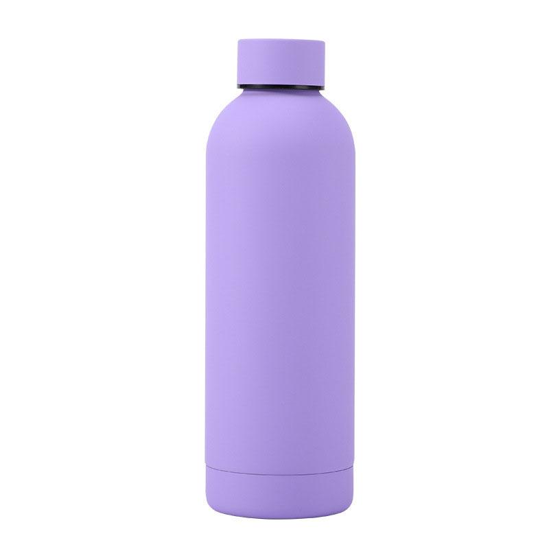 500ml 304 Stainless Steel Small Bottle American Large-Capacity Thermos Outdoor Portable Sports Cup Vacuum Insulation Gifts