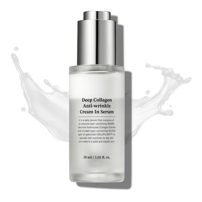 Editor de Ingredientes Crema Antiarrugas Profunda con Colágeno en Sérum, 30ml