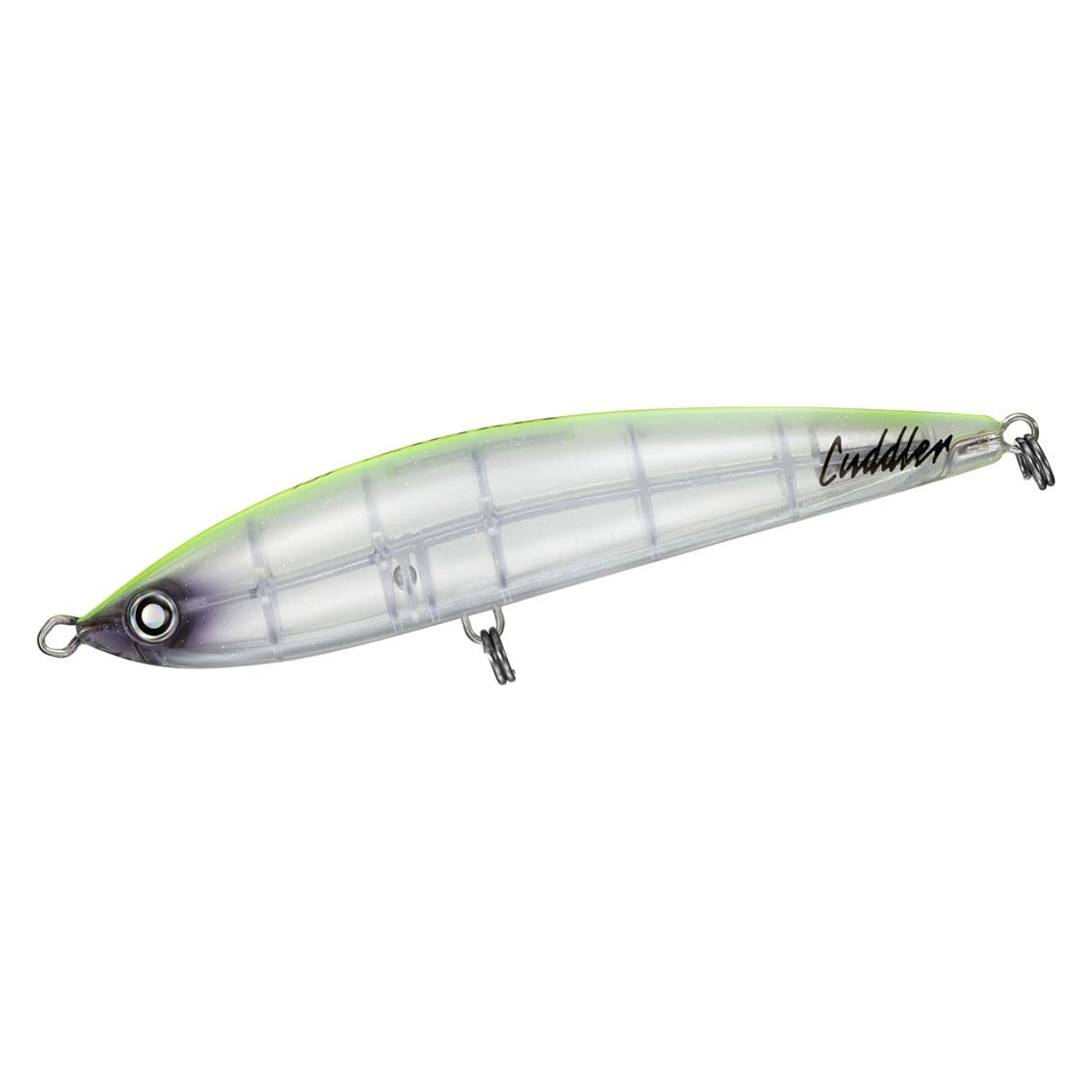 Daiwa Saltiga Cuddler 185F Diving Clear Top Yellow Pencil,