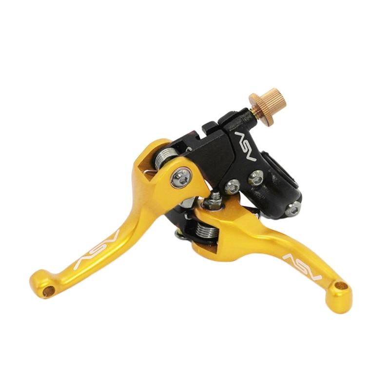 ATV Handle Brake Handle Clutch 7/8   22mm Levers Bull Horn for CRF KLX Motocross Modified Accessories золотой