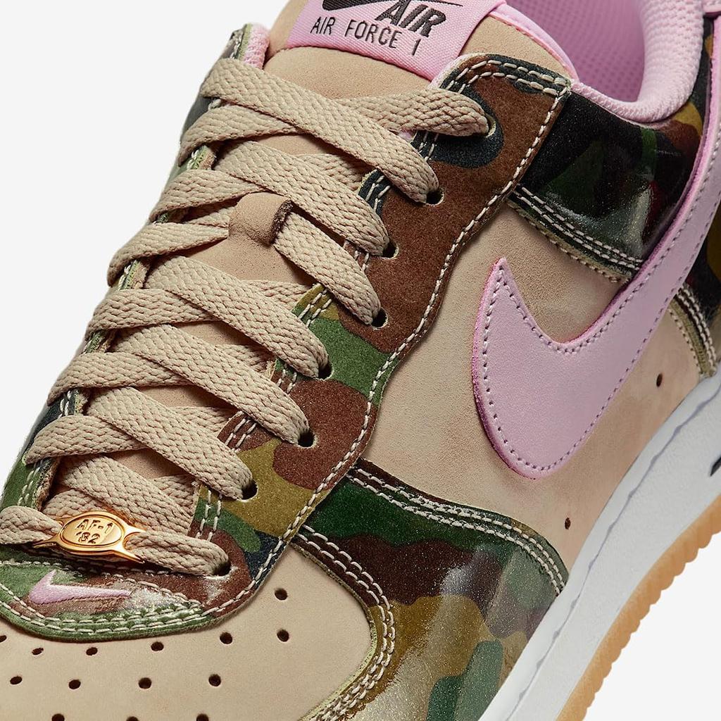 Nike Air Force 1 Low Desert Foam Size Retro, Khaki/Black/White/Pink HQ1967-200, 26.5cm