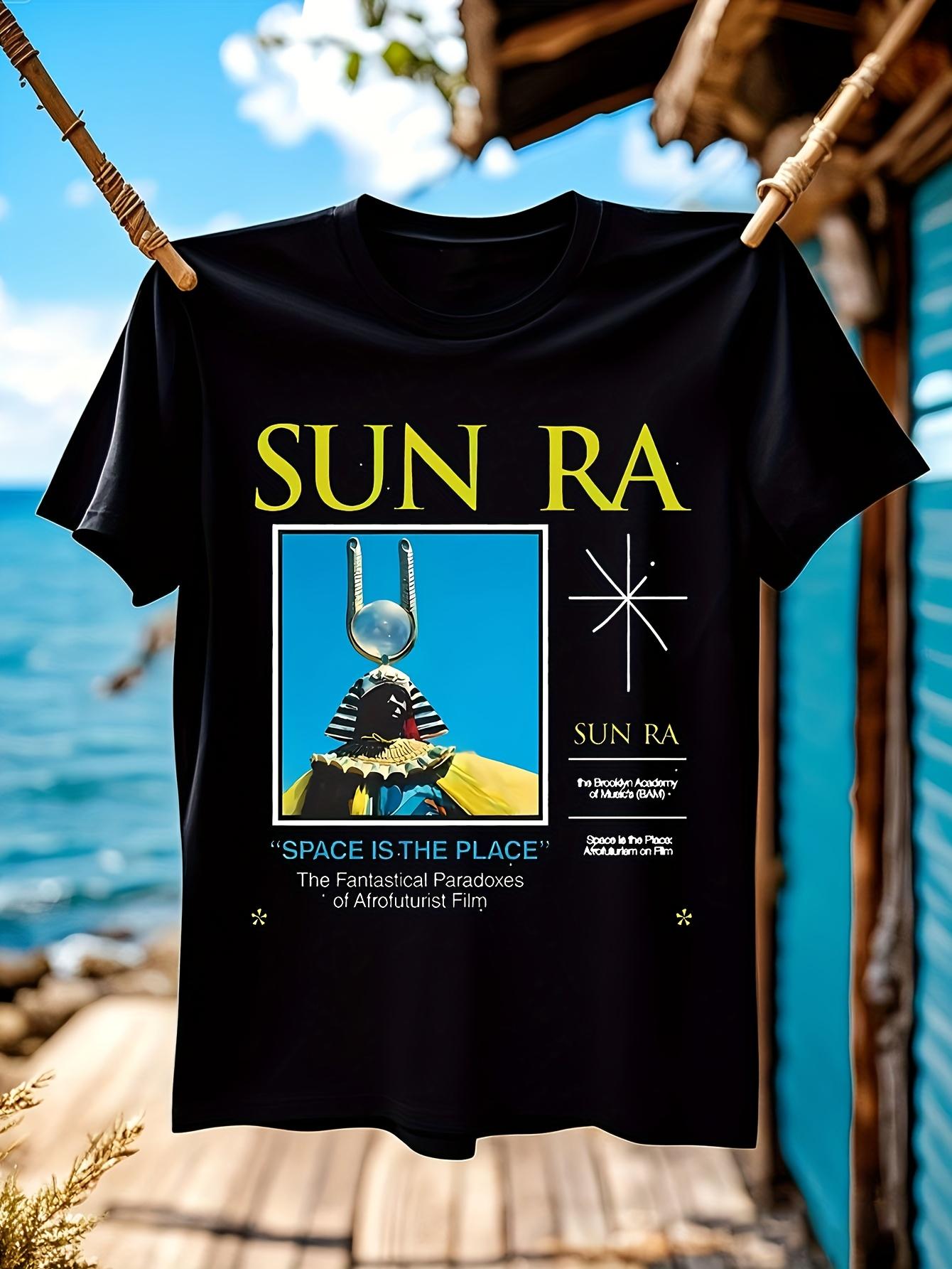 Black Sun Ra Space is the Place Vintage Tshirt Vintage To... XXXL