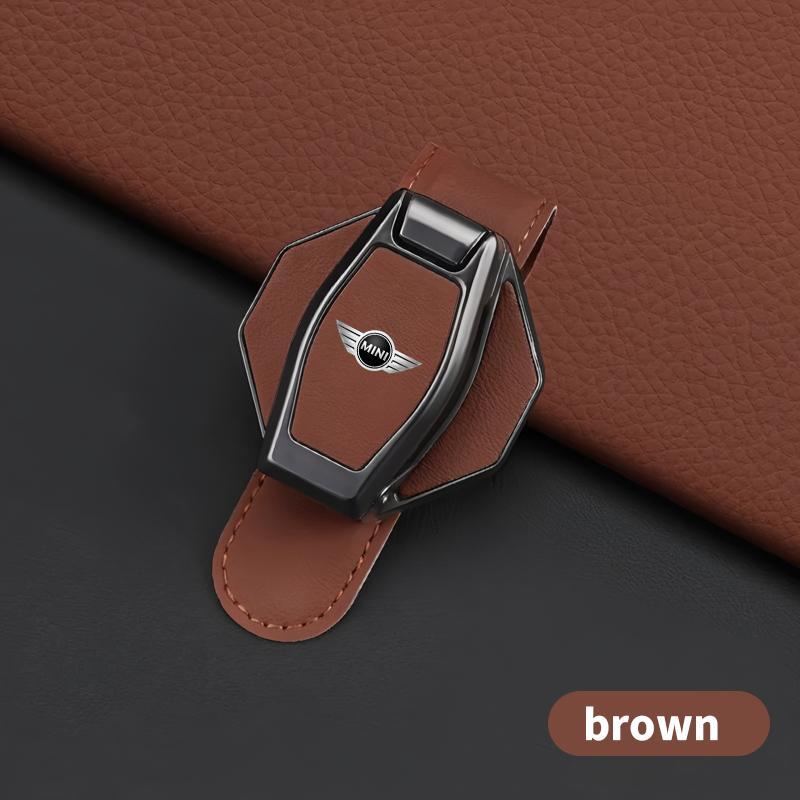 Car headrests, magnetic leather eyeglass holders, ticket holders, etc For Mini Cooper R50 R52 R53 R55 R56 R60 F56 F60 Clubman x6