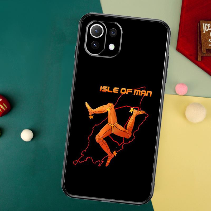 Isle of Man Coat of Arms Case For Xiaomi 15 14 13 Ultra 11T 12T 13T 14T Pro POCO X7 Pro F5 F6 M6 X3 X5 X6 Pro Cover