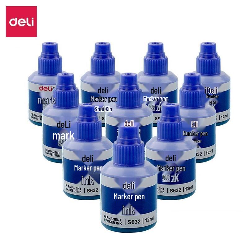 Deli S632 Oil-Based Marker Refill Ink